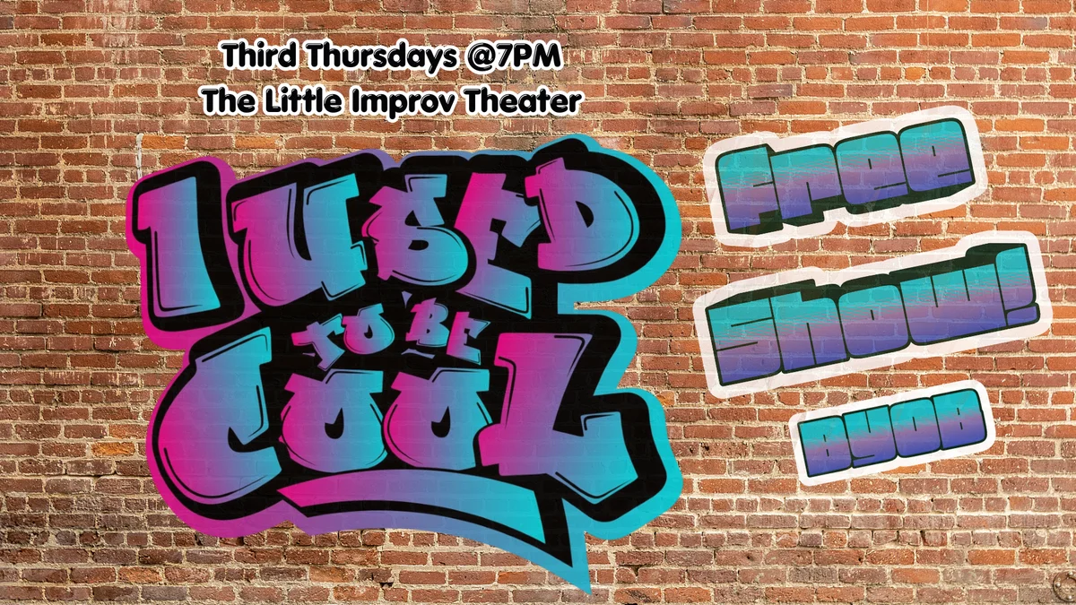 7 PM Thursday September 17th - I Used To Be Cool!