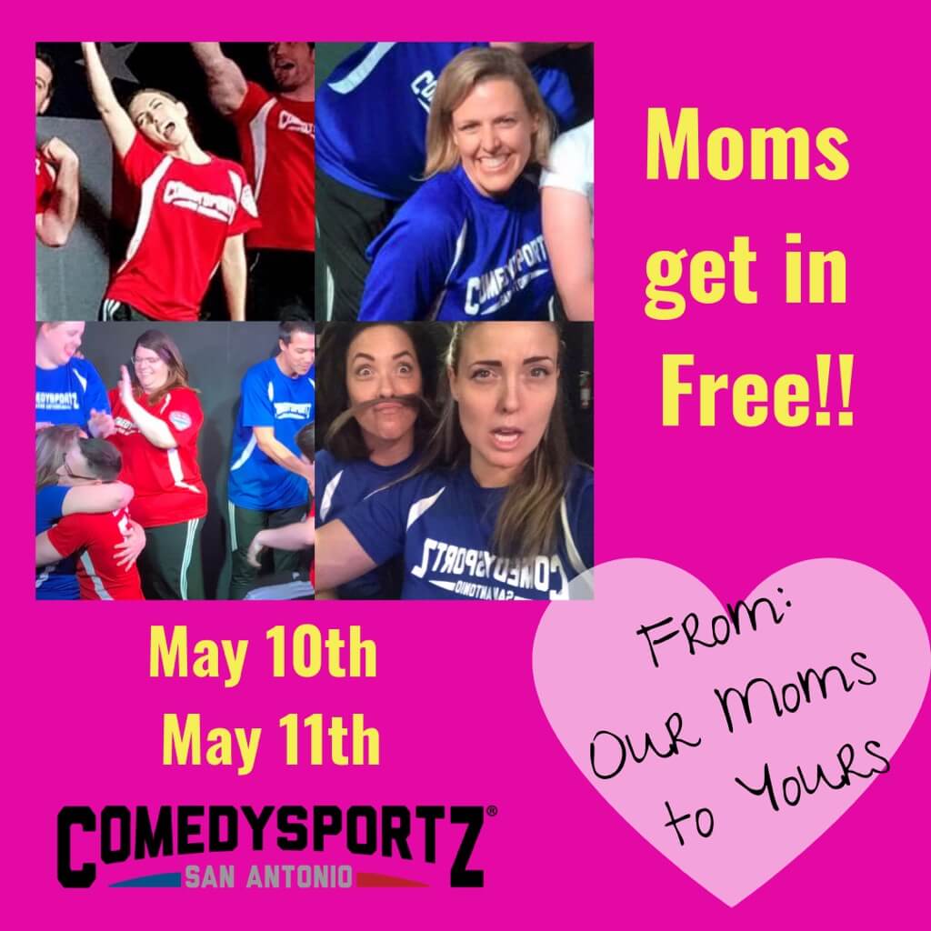 This weekend we’re celebrating Moms!!! Moms get in Free!! So only purchase tickets for the not-moms this time around.